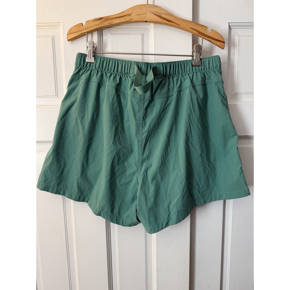 Patagonia Women's Outdoor Everyday Shorts 4" Heartleaf Green Cargo Size L Large - Picture 3 of 4
